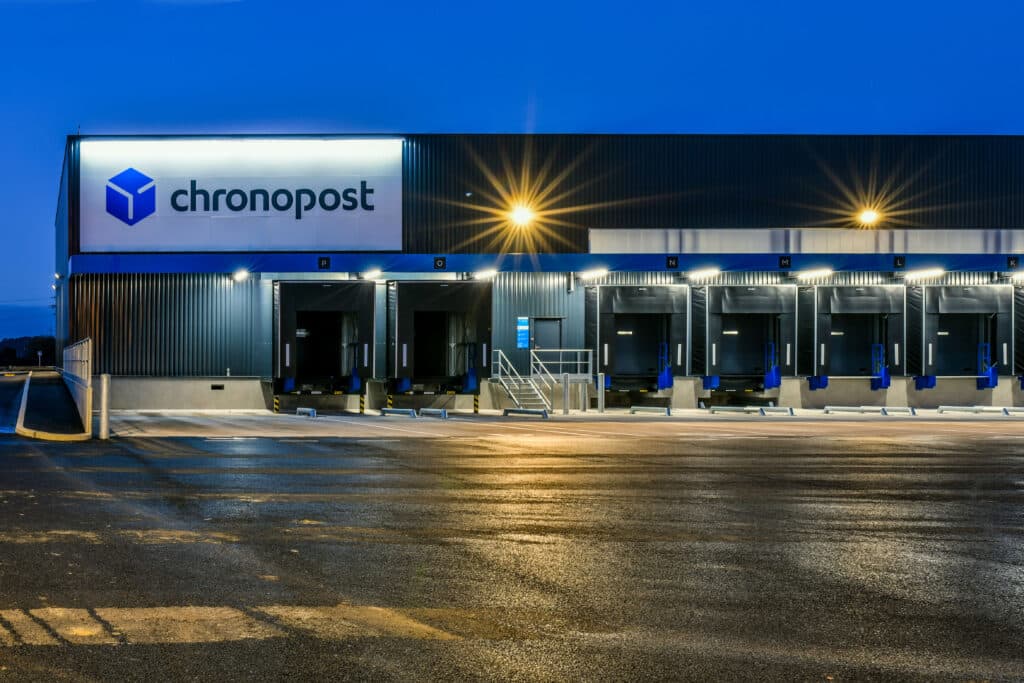 Ouvrir la photo de la Plateforme logistique pour Chronopost en grand